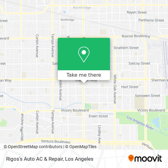 How to get to Rigos's Auto AC & Repair in Reseda, La by Bus?