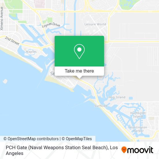 How to get to PCH Gate (Naval Weapons Station Seal Beach) by bus?