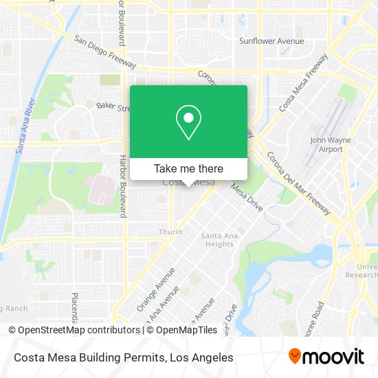 ¿Cómo llegar a Costa Mesa Building Permits en autobús?