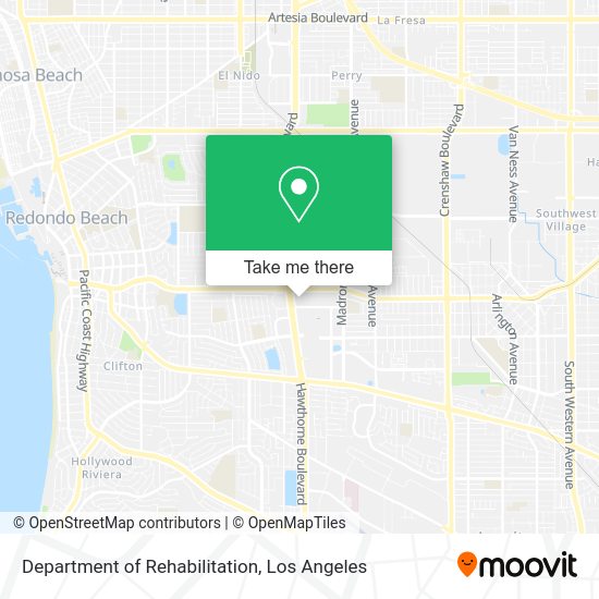How to get to Department of Rehabilitation in Torrance by Bus?