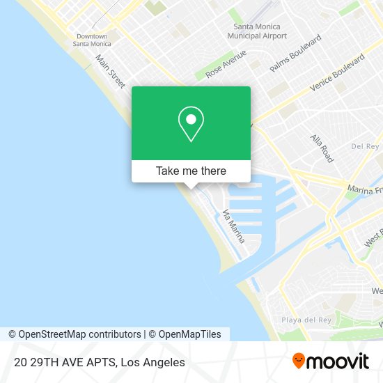 ¿Cómo llegar a 20 29TH AVE APTS en Venice, La en Autobús?