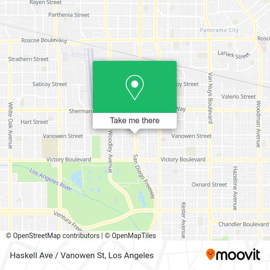 How to get to Haskell Ave / Vanowen St in Van Nuys, La by bus?