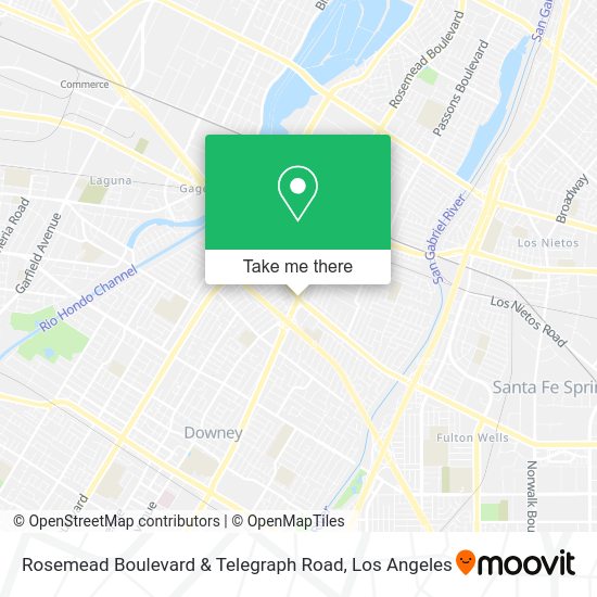 How to get to Rosemead Boulevard & Telegraph Road in Pico Rivera by bus?