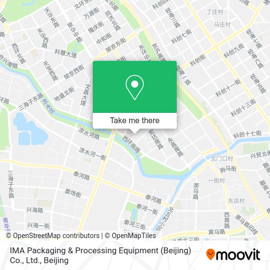 How to get to IMA Packaging & Processing Equipment (Beijing) Co., Ltd