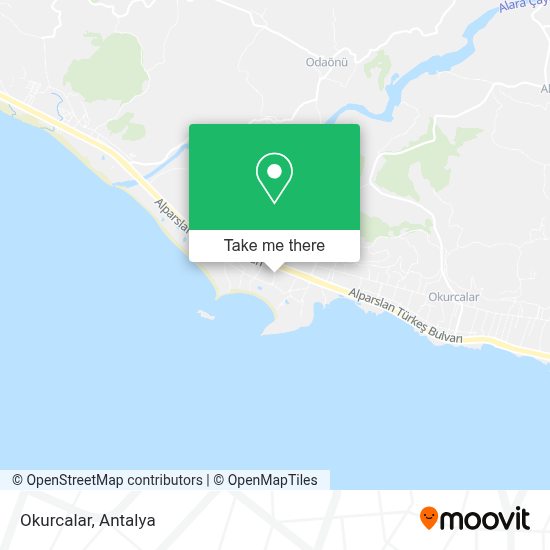 Okurcalar Türkei Karte Wie komme ich zu Okurcalar in Alanya mit dem Bus? Moovit