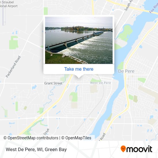 How to get to West De Pere, WI by Bus?