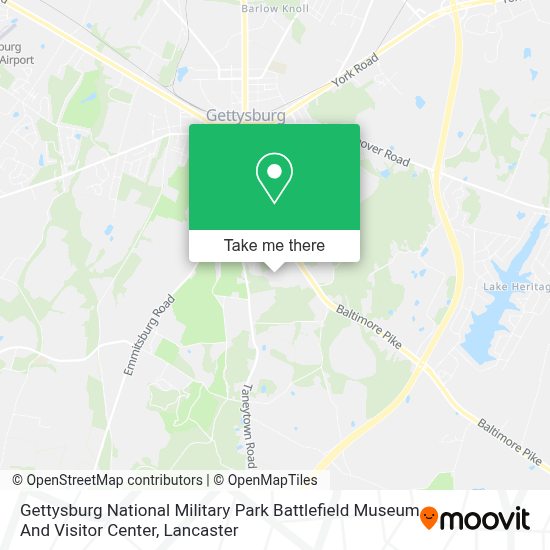 Directions To Gettysburg National Park