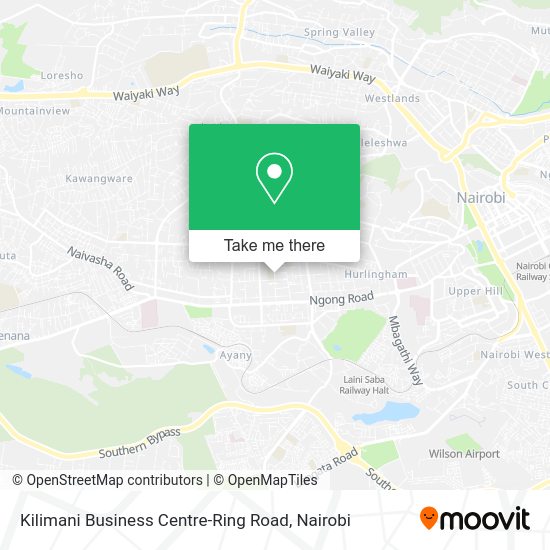 How to get to Kilimani Business CentreRing Road in Parklands/Westlands