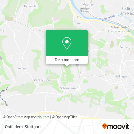 Ostfildern Karte How to get to Ostfildern by Subway, Bus, Train or SBahn Moovit