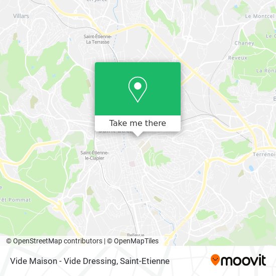 How To Get To Vide Maison Vide Dressing In Saint Etienne By Bus Or Light Rail