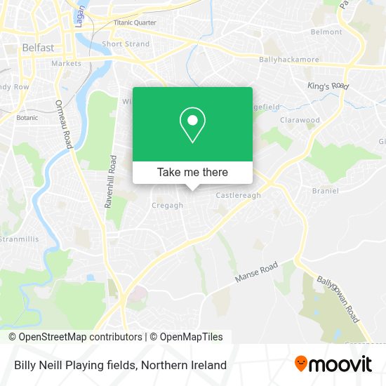 How to get to Billy Neill Playing fields in Castlereagh by Bus Moovit