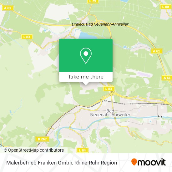 How To Get To Malerbetrieb Franken Gmbh In Grafschaft By Bus Light Rail Or Train