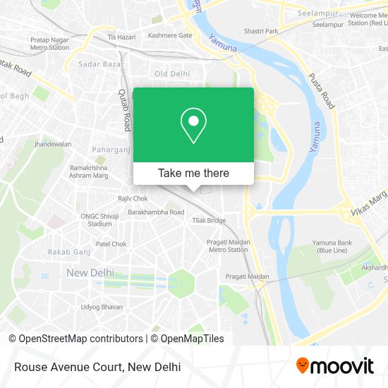 How to get to Rouse Avenue Court in Delhi by Bus, Metro or Train?