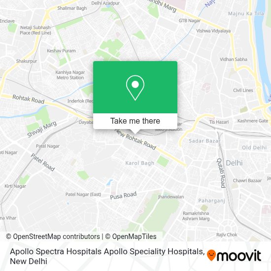 Apollo Hospital Delhi Metro Map How to get to Apollo Spectra Hospitals Apollo Speciality Hospitals