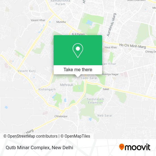 Where Is Qutub Minar Located In India Map How to get to Qutb Minar Complex in Delhi by Bus or Metro Moovit