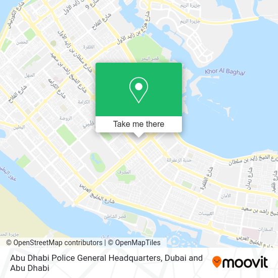 How to get to Abu Dhabi Police General Headquarters by bus?