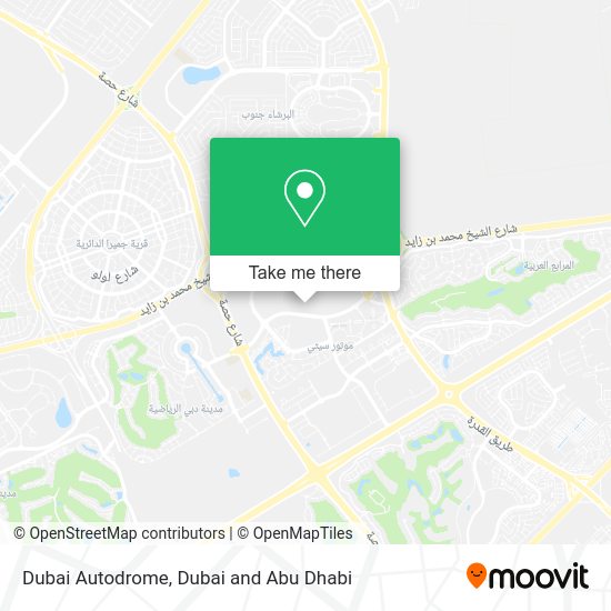 How to get to Dubai Autodrome by Bus or Metro?