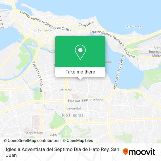How to get to Iglesia Adventista del Séptimo Día de Hato Rey in Hato