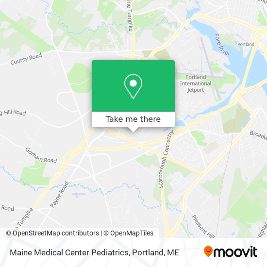 How to get to Maine Medical Center Pediatrics in South Portland by Bus