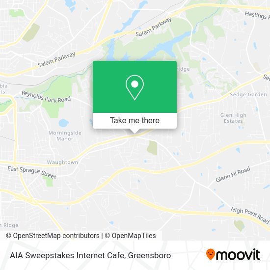 How To Get To Aia Sweepstakes Internet Cafe In Winston-Sa By Bus?