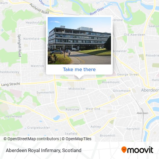 How to get to Aberdeen Royal Infirmary by Bus?