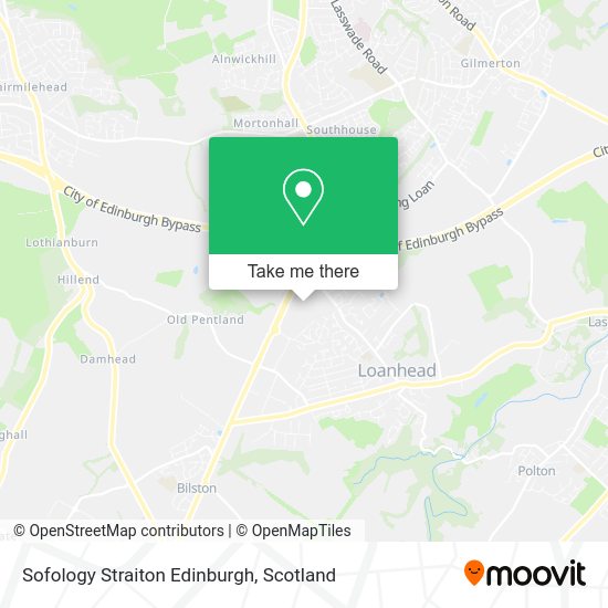 How to get to Sofology Straiton Edinburgh in Loanhead by Bus?