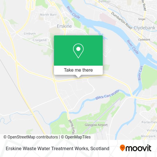 How to get to Erskine Waste Water Treatment Works in Inchinnan by bus