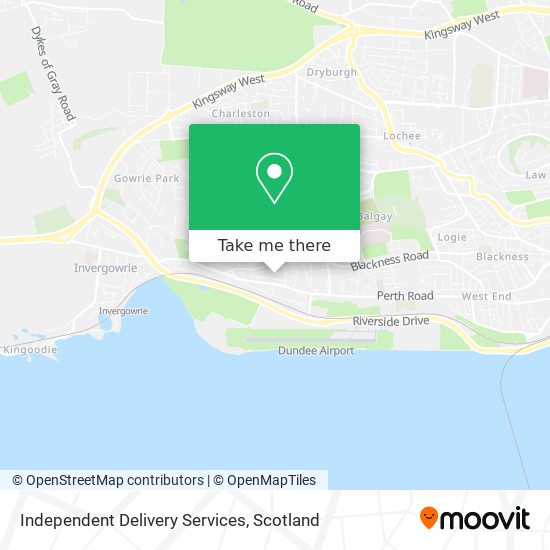 How to get to Independent Delivery Services in Dundee by Bus or Train?