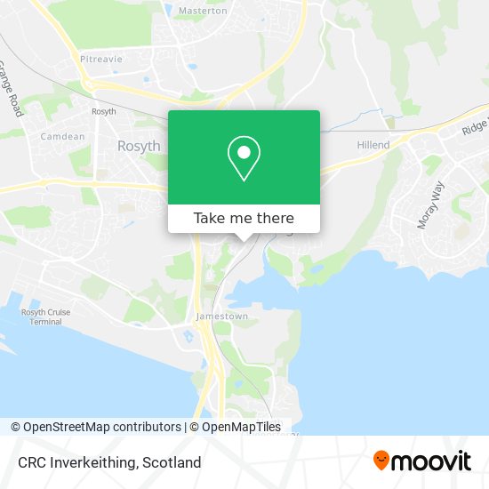 How to get to CRC Inverkeithing by Bus or Train?