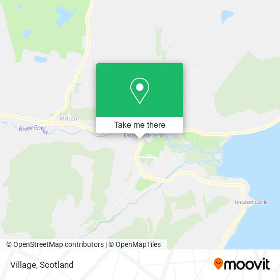 How to get to Village in Drumnadrochit by Bus or Train?