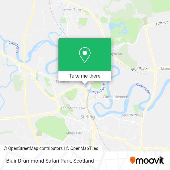 Blair Drummond Safari and Adventure Park Admission