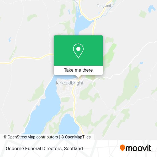How to get to Osborne Funeral Directors in Kirkcudbright by Bus?