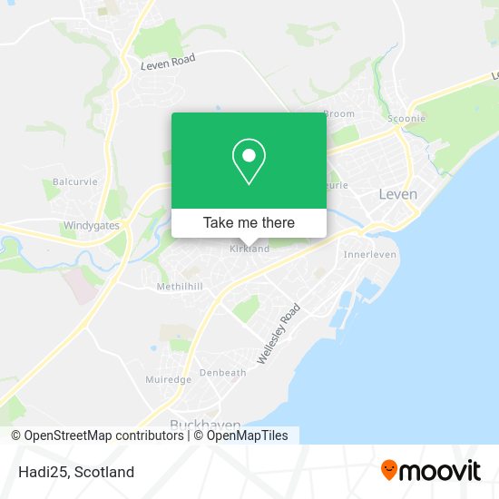 How to get to Hadi25 in Buckhaven, Methil, Methilhill by bus or train?