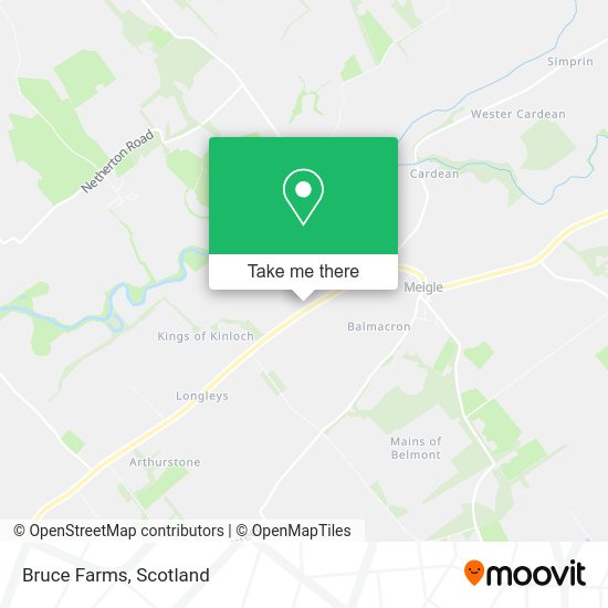 How to get to Bruce Farms in Perth And Kinross by bus?