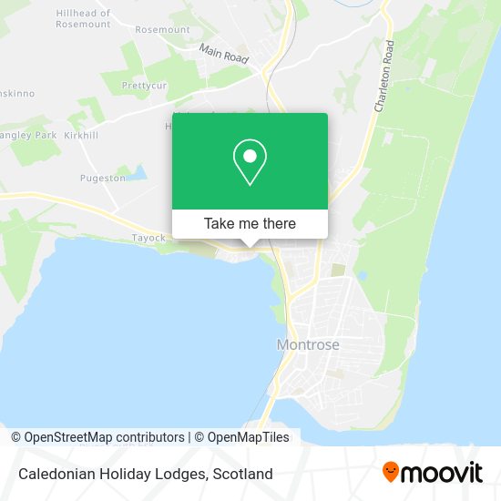 How to get to Caledonian Holiday Lodges in Angus by Bus or Train?