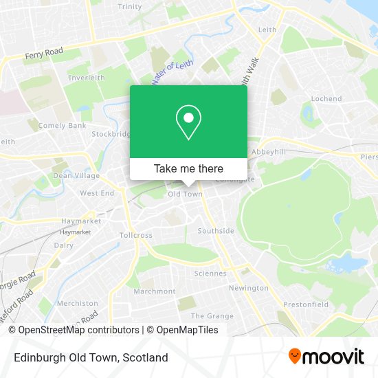 How to get to Edinburgh Old Town in Edinburgh by Bus, Train or Light rail Moovit