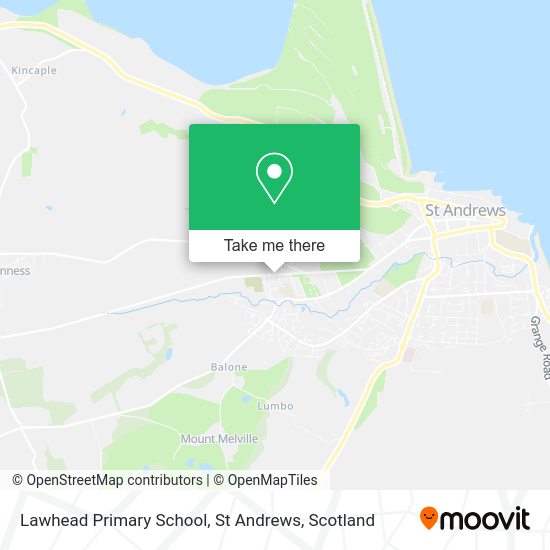 How to get to Lawhead Primary School, St Andrews by bus?