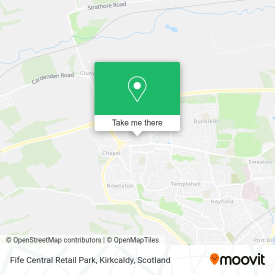 How to get to Fife Central Retail Park, Kirkcaldy in Kirkcaldy And