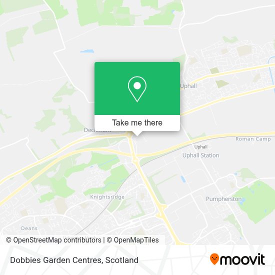 How to get to Dobbies Garden Centres in West Lothian by Bus or Train?