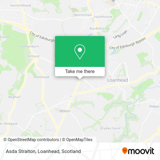 How to get to Asda Straiton, Loanhead by bus?
