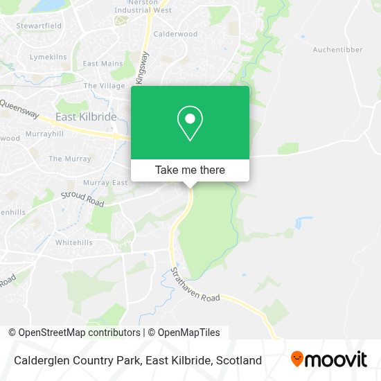 How to get to Calderglen Country Park, East Kilbride in South