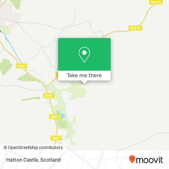 How to get to Hatton Castle in Aberdeenshire by Bus?
