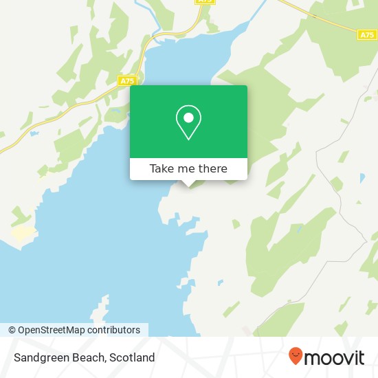 How to get to Sandgreen Beach, Sandgreen Castle Douglas Castle Douglas