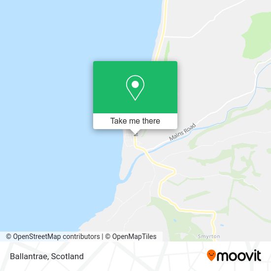 How to get to Ballantrae in South Ayrshire by bus or train?