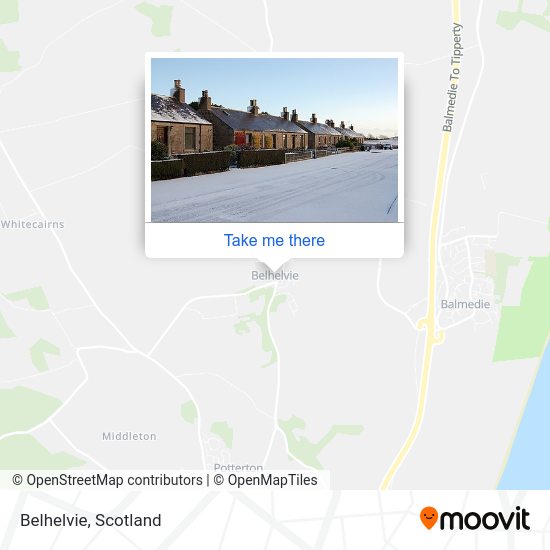 How to get to Belhelvie in Aberdeenshire by Bus?
