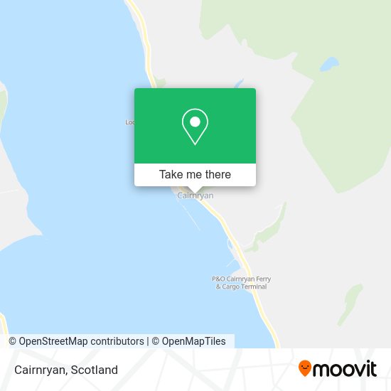 How to get to Cairnryan in Dumfries And Galloway by bus?