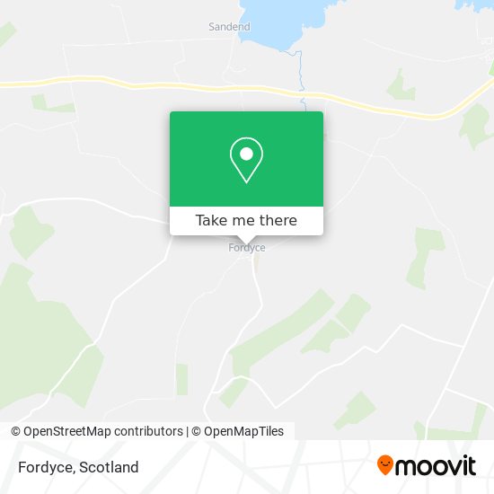 How to get to Fordyce in Aberdeenshire by bus?