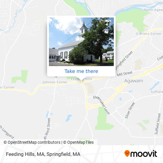 Comment aller à Feeding Hills, MA à Agawam Town en Bus ? Moovit