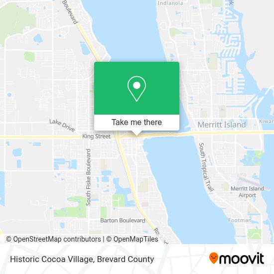 How to get to Historic Cocoa Village in CocoaRockledge by Bus?