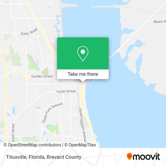 How to get to Titusville, Florida by bus?
